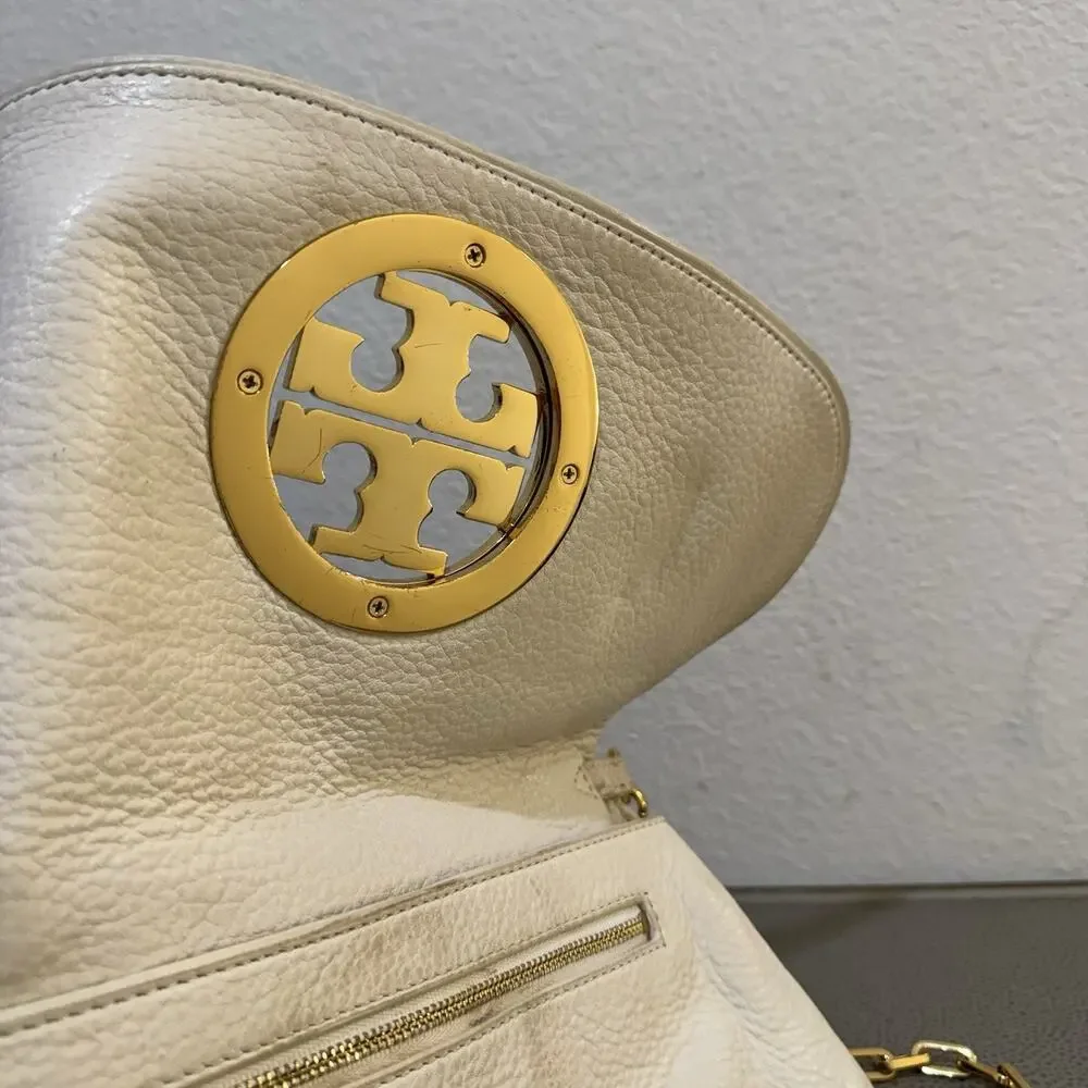 Tory Burch Ivory Amanda Crossbody Bag/ Clutch